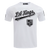 PLAYERA NHL LOS ANGELES KINGS SCRIPT TAIL