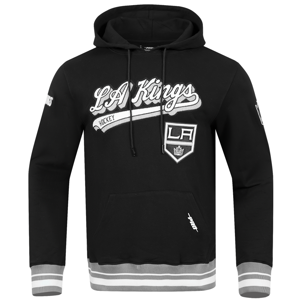 SUDADERA CON GORRO NHL LOS ANGELES KINGS SCRIPT TAIL