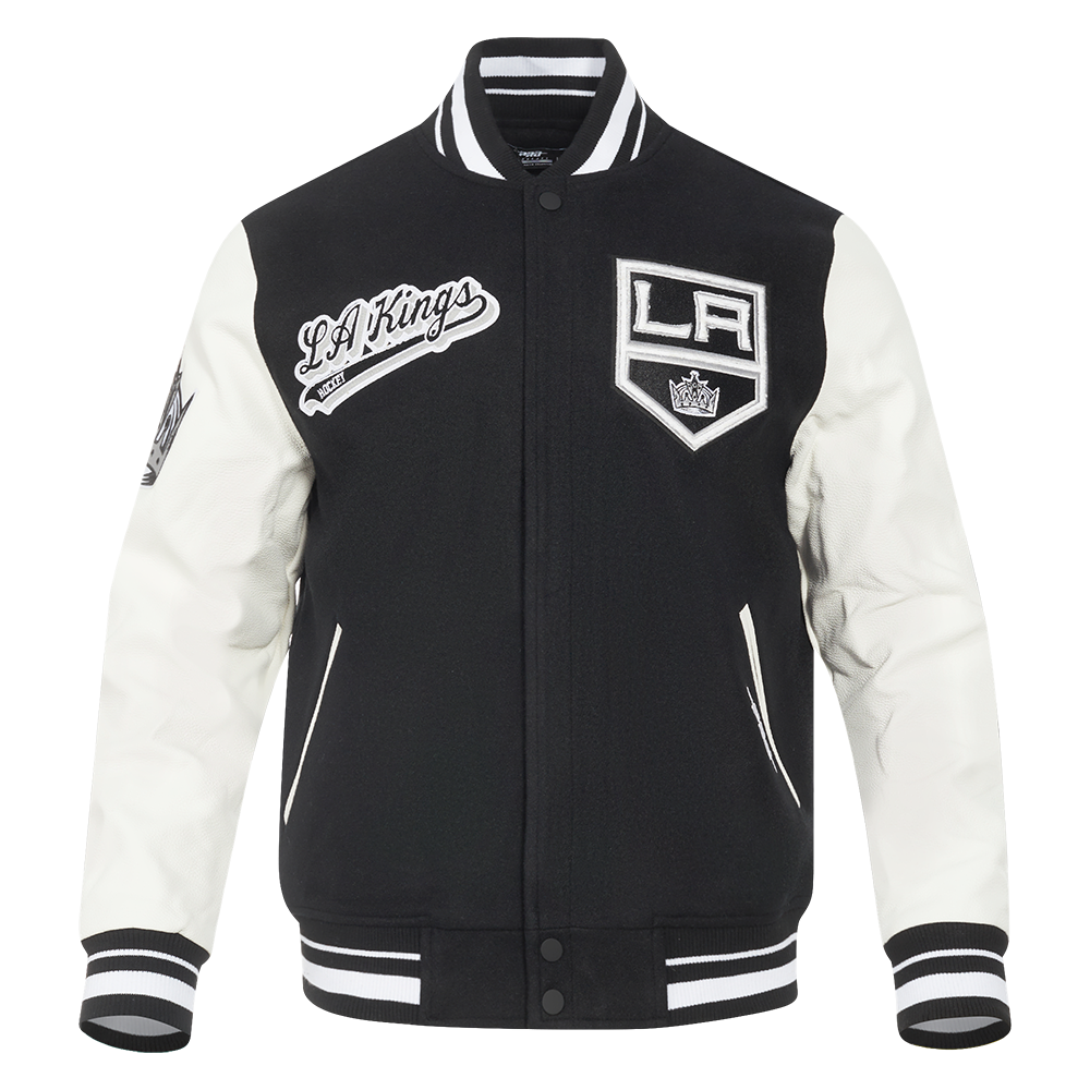 CHAMARRA UNIVERSITARIA NHL LOS ANGELES KINGS SCRIPT TAIL