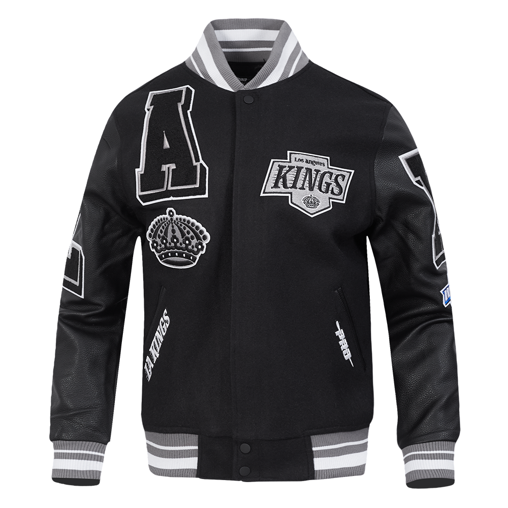 CHAMARRA UNIVERSITARIA NHL LOS ANGELES KINGS MASH UP