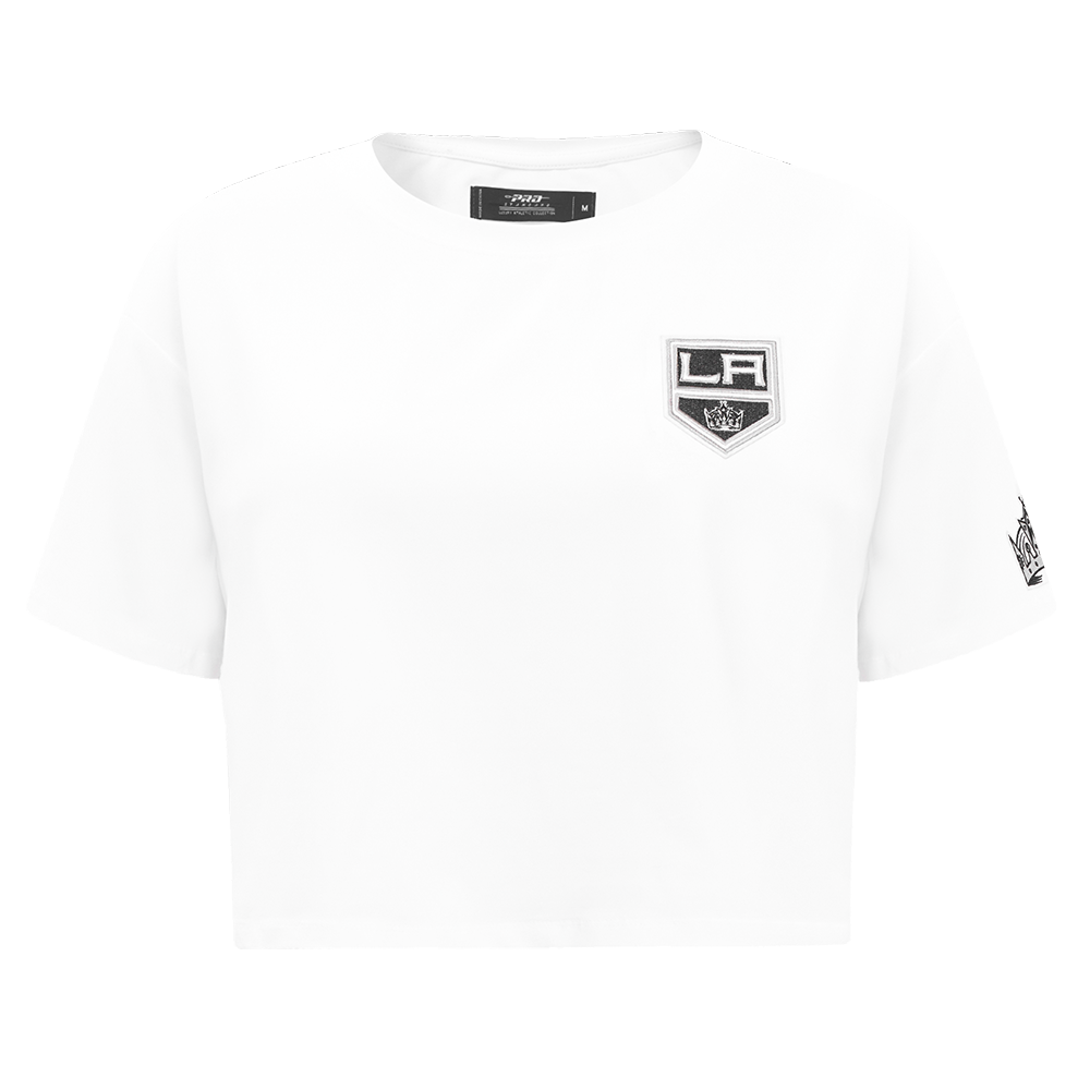 PLAYERA CROP NHL LOS ANGELES KINGS CLASSIC CHENILLE PARA MUJER