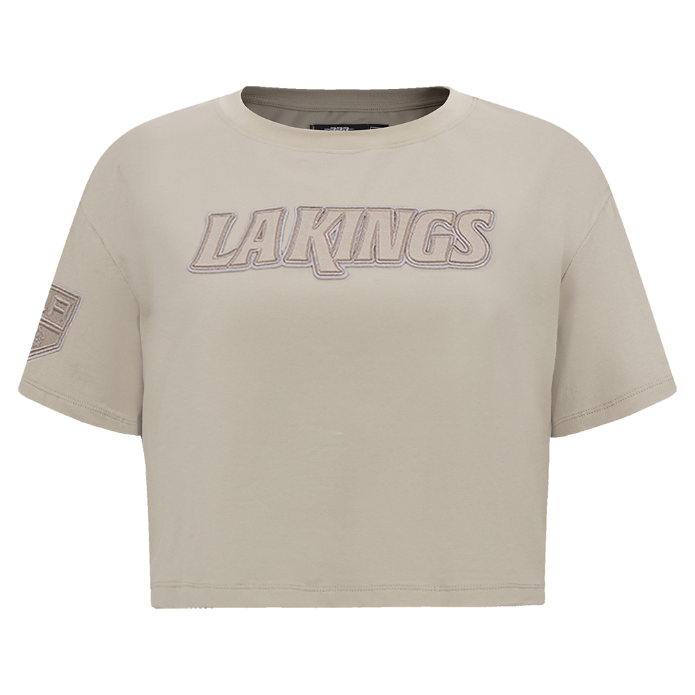 PLAYERA CROP NHL LOS ANGELES KINGS NEUTRAL PARA MUJER