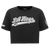 PLAYERA CROP NHL LOS ANGELES KINGS SCRIPT TAIL PARA MUJER