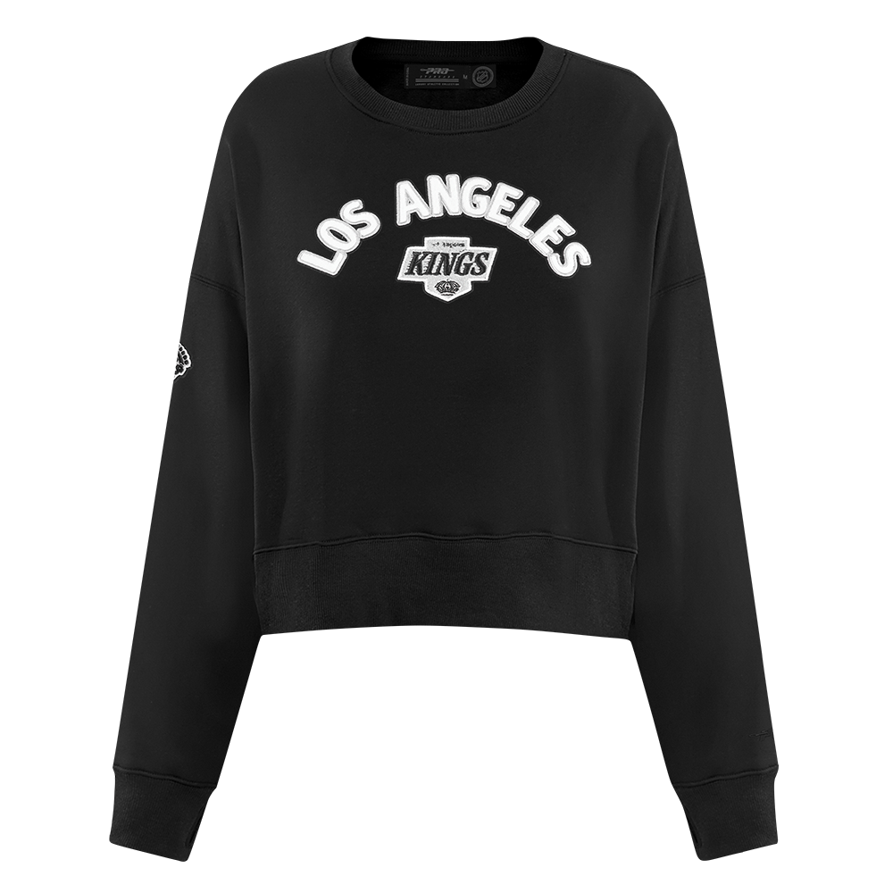 SUDADERA DE CUELLO REDONDO NHL LOS ANGELES KINGS CLASSIC CHENILLE PARA MUJER