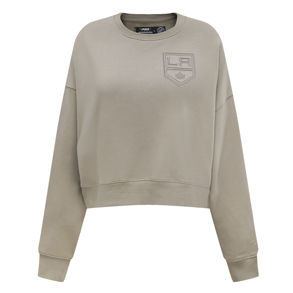 SUDADERA DE CUELLO REDONDO NHL LOS ANGELES KINGS NEUTRAL PARA MUJER