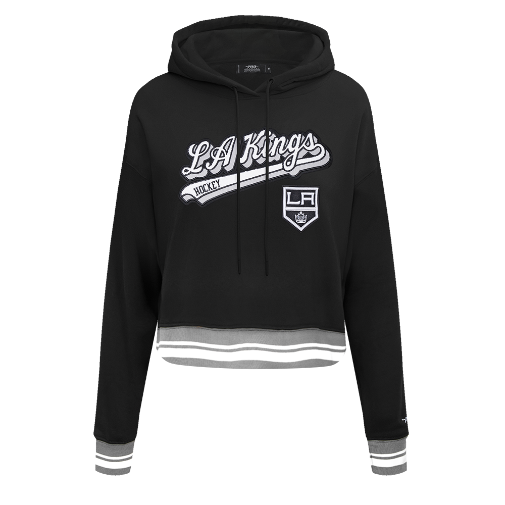 SUDADERA CON GORRO NHL LOS ANGELES KINGS SCRIPT TAIL PARA MUJER