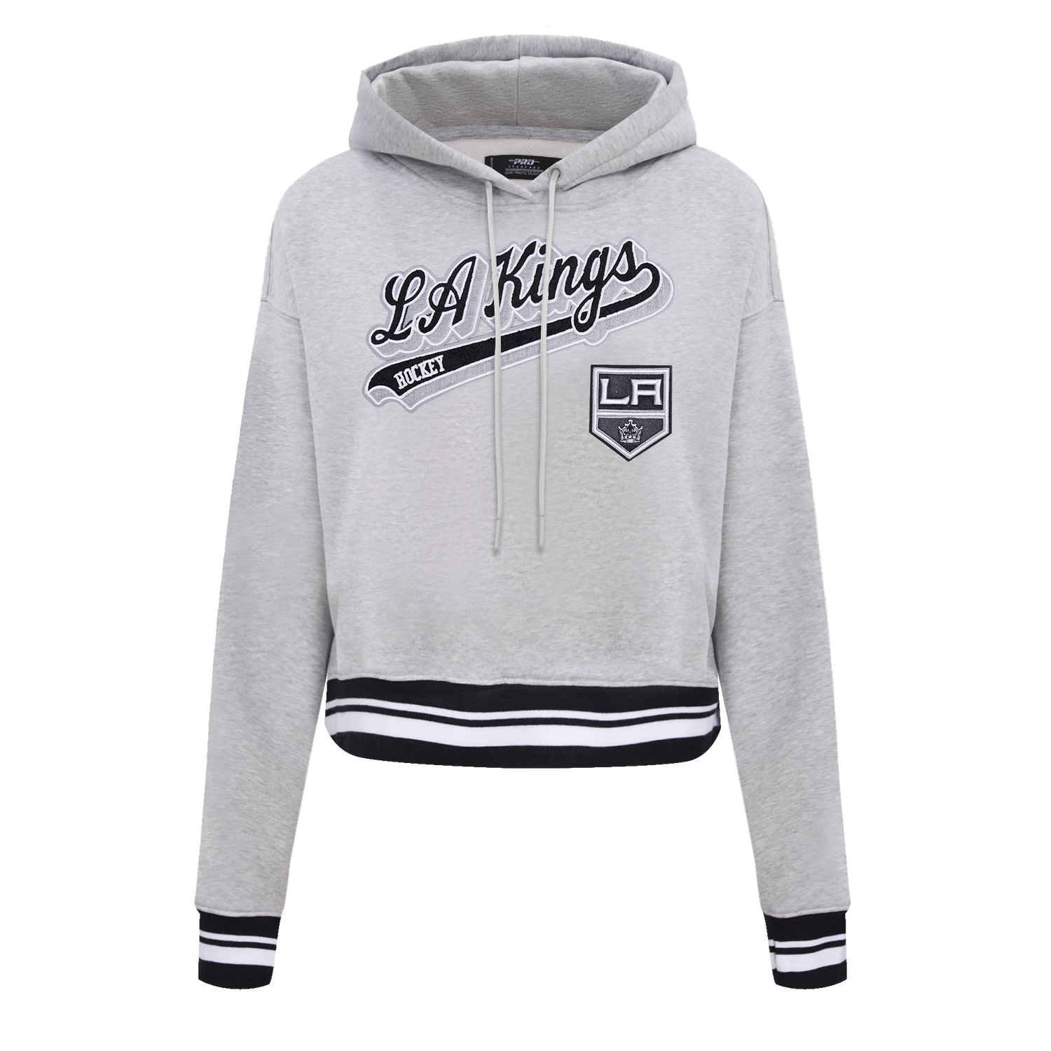SUDADERA CON GORRO NHL LOS ANGELES KINGS SCRIPT TAIL PARA MUJER