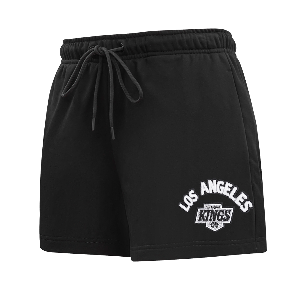 SHORTS DE ALGODÓN NHL LOS ANGELES KINGS CLASSIC CHENILLE PARA MUJER