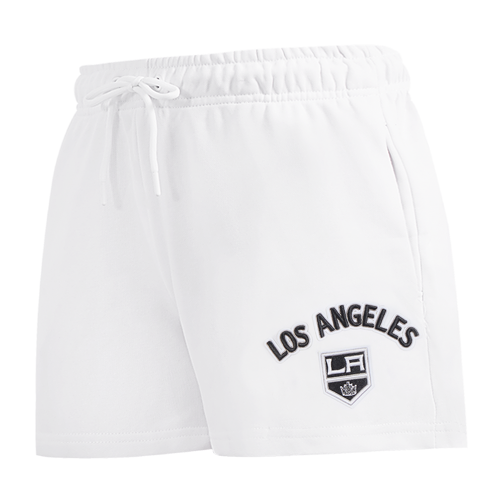 SHORTS DE ALGODÓN NHL LOS ANGELES KINGS CLASSIC CHENILLE PARA MUJER