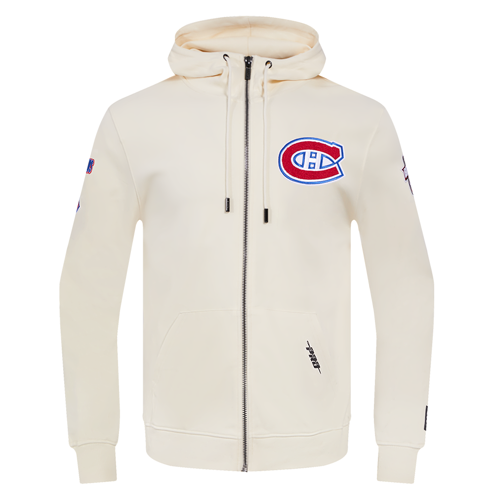 SUDADERA CON CIERRE NHL MONTREAL CANADIENS CLASSIC CHENILLE