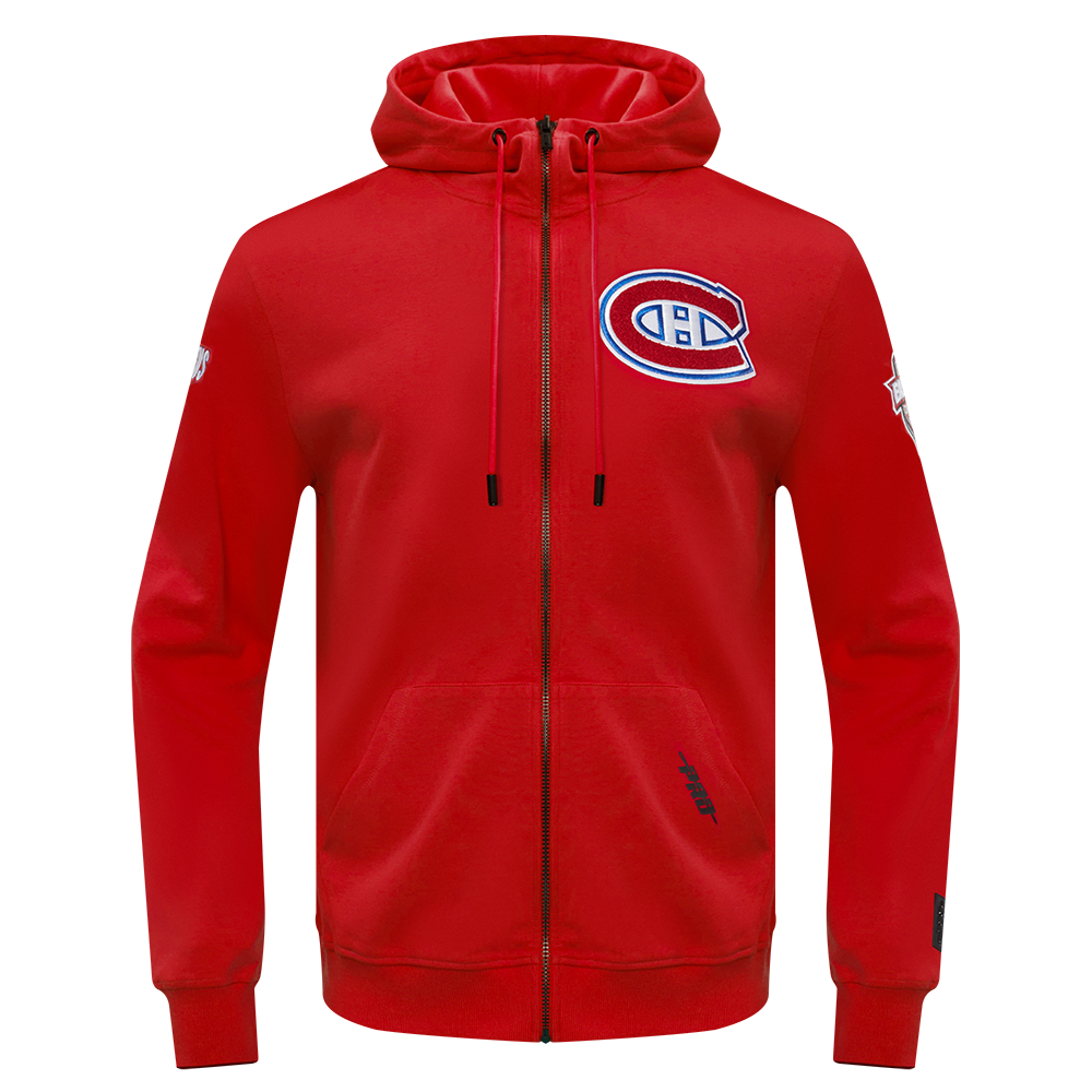 SUDADERA CON CIERRE NHL MONTREAL CANADIENS CLASSIC CHENILLE