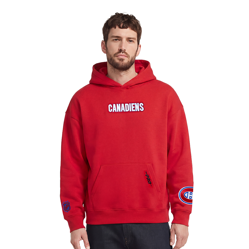 SUDADERA CON GORRO NHL MONTREAL CANADIENS WINGSPAN