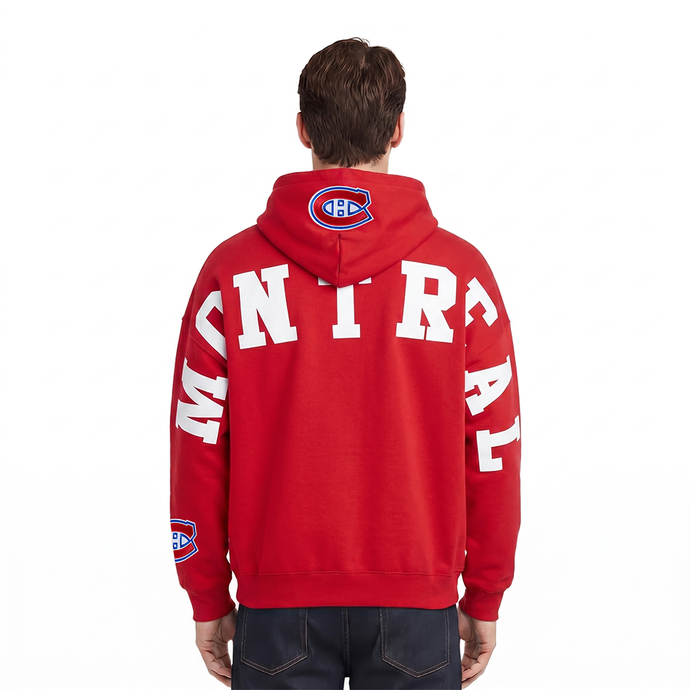 SUDADERA CON GORRO NHL MONTREAL CANADIENS WINGSPAN
