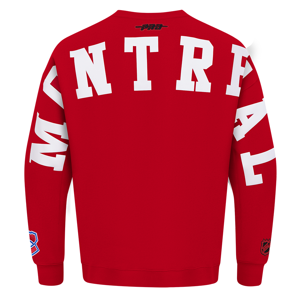 SUDADERA DE CUELLO REDONDO NHL MONTREAL CANADIENS WINGSPAN