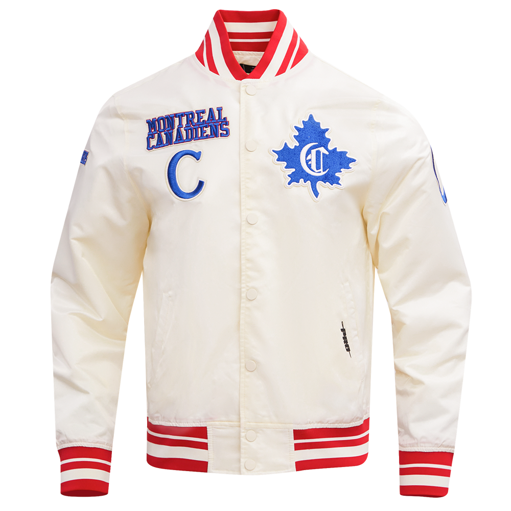 CHAMARRA DE SATÉN NHL MONTREAL CANADIENS RETRO CLASSICS