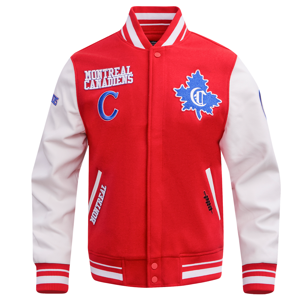 CHAMARRA UNIVERSITARIA NHL MONTREAL CANADIENS RETRO CLASSICS