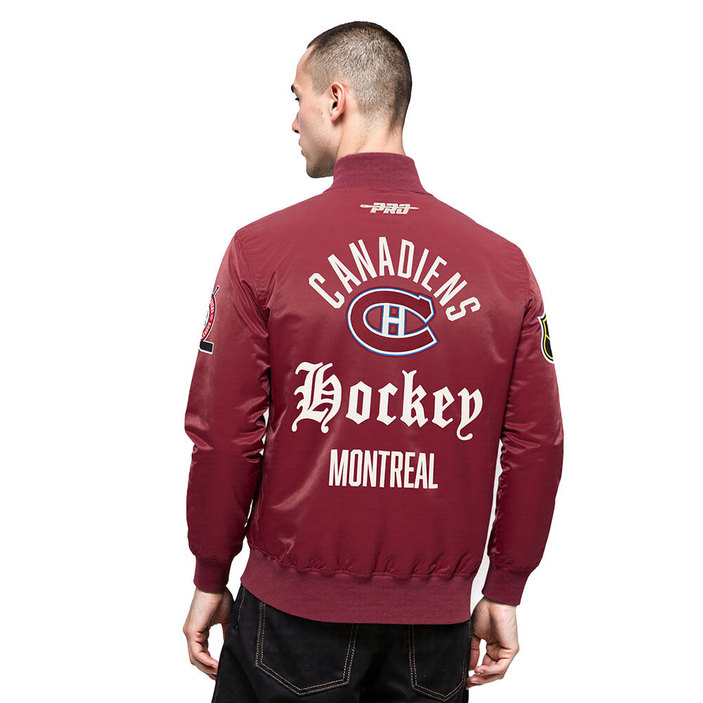 CHAMARRA DE SATIN NHL MONTREAL CANADIENS MODERN ORIGINALS