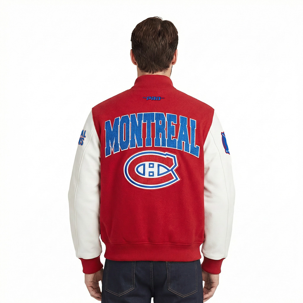 CHAMARRA UNIVERSITARIA NHL MONTREAL CANADIENS CITY ARCH