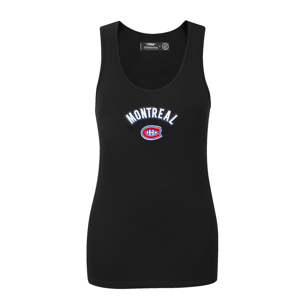 PLAYERA DE TIRANTES DE CORTE RELAJADO NHL MONTREAL CANADIENS CLASSIC CHENILLE PARA MUJER
