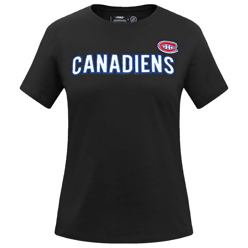 PLAYERA NHL MONTREAL CANADIENS CLASSIC CHENILLE PARA MUJER