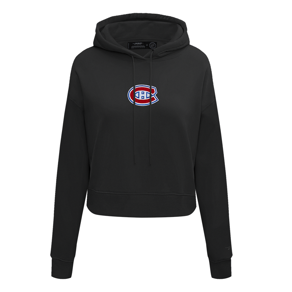 SUDADERA CON GORRO NHL MONTREAL CANADIENS CLASSIC CHENILLE PARA MUJER