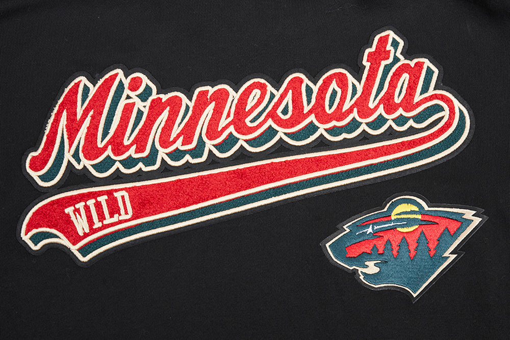SUDADERA CON GORRO NHL MINNESOTA WILD SCRIPT TAIL