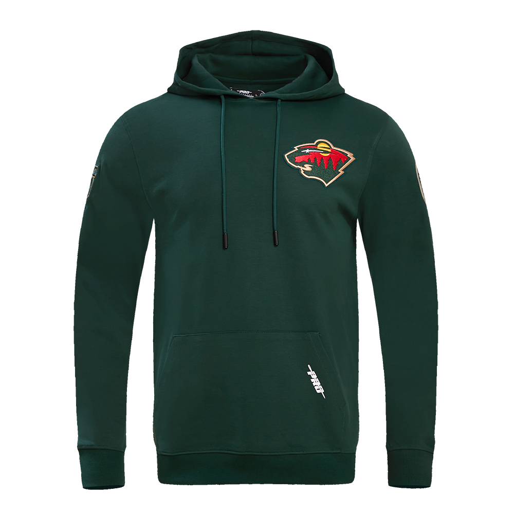 SUDADERA CON GORRO NHL MINNESOTA WILD CLASSIC CHENILLE