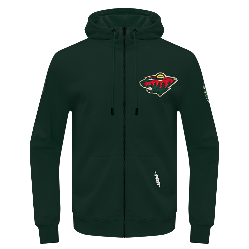 SUDADERA CON CIERRE NHL MINNESOTA WILD CLASSIC CHENILLE