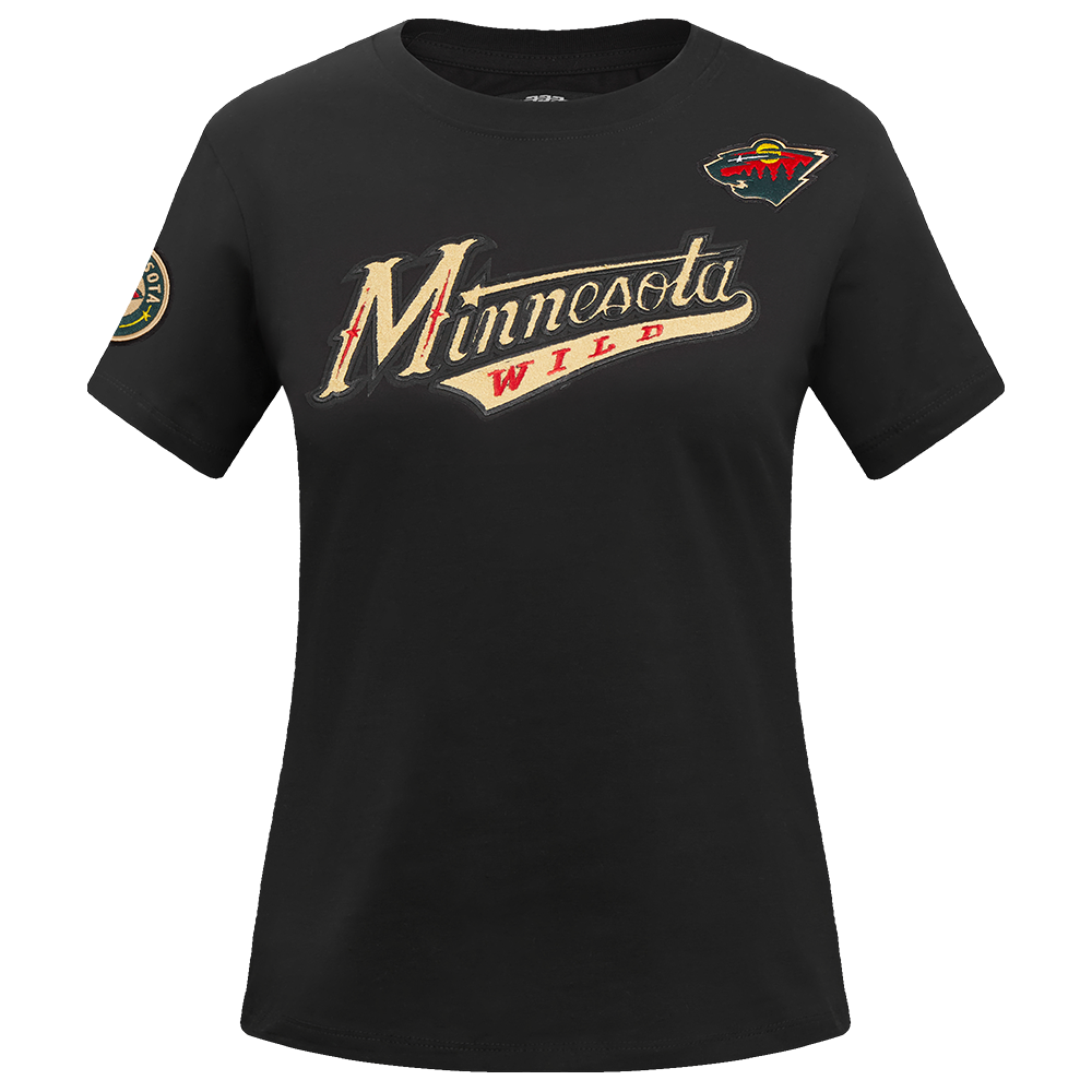 PLAYERA NHL MINNESOTA WILD CLASSIC CHENILLE PARA MUJER