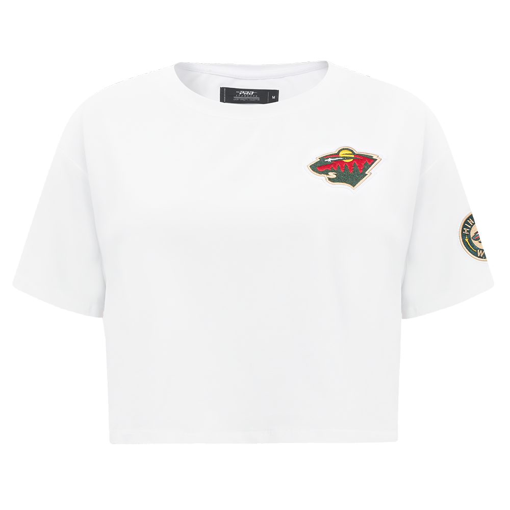 PLAYERA NHL MINNESOTA WILD CLASSIC CHENILLE PARA MUJER