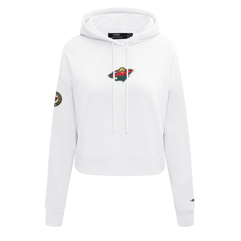 SUDADERA CON GORRO NHL MINNESOTA WILD CLASSIC CHENILLE PARA MUJER