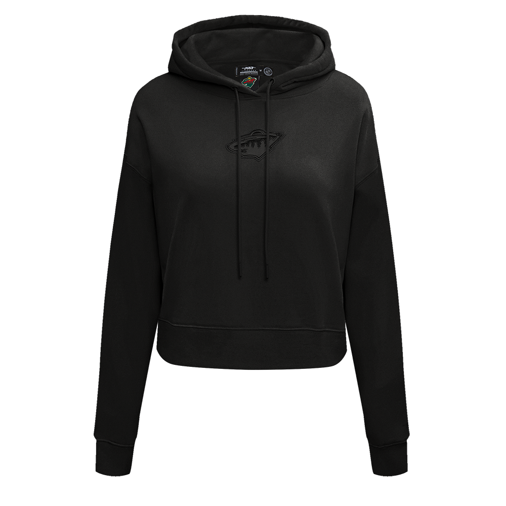 SUDADERA CON GORRO NHL MINNESOTA WILD NEUTRAL PARA MUJER