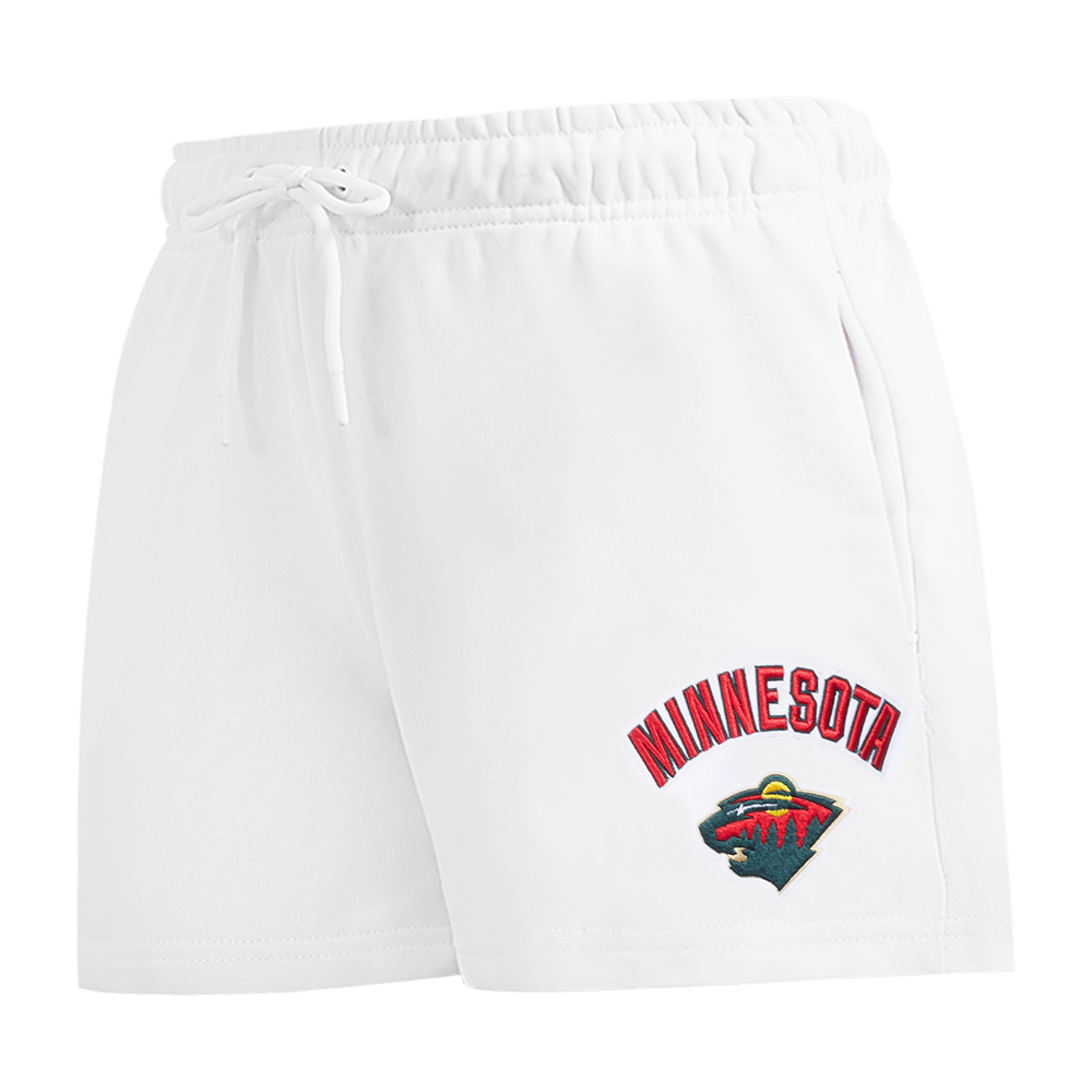 SHORTS DE ALGODÓN NHL MINNESOTA WILD CLASSIC CHENILLE PARA MUJER