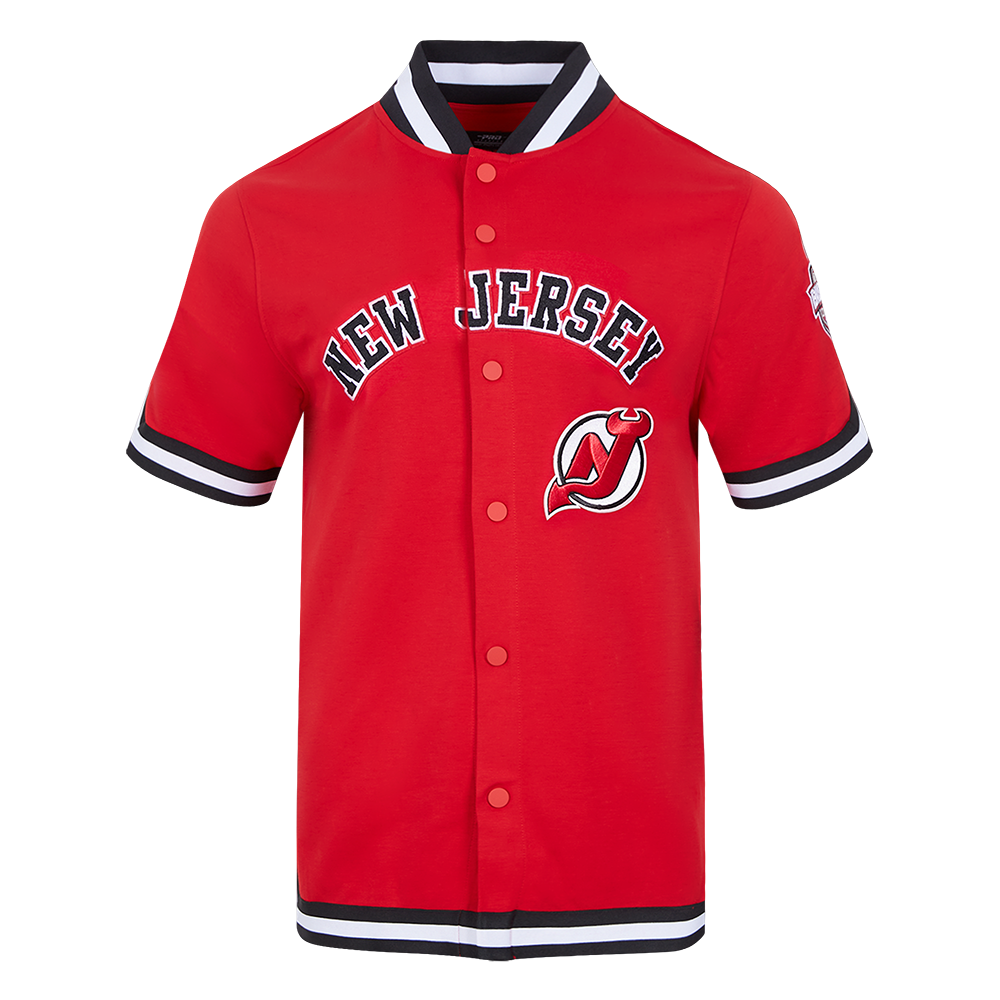 SOBRECAMISA DE MANGA CORTA NHL NEW JERSEY DEVILS CLASSIC CHENILLE