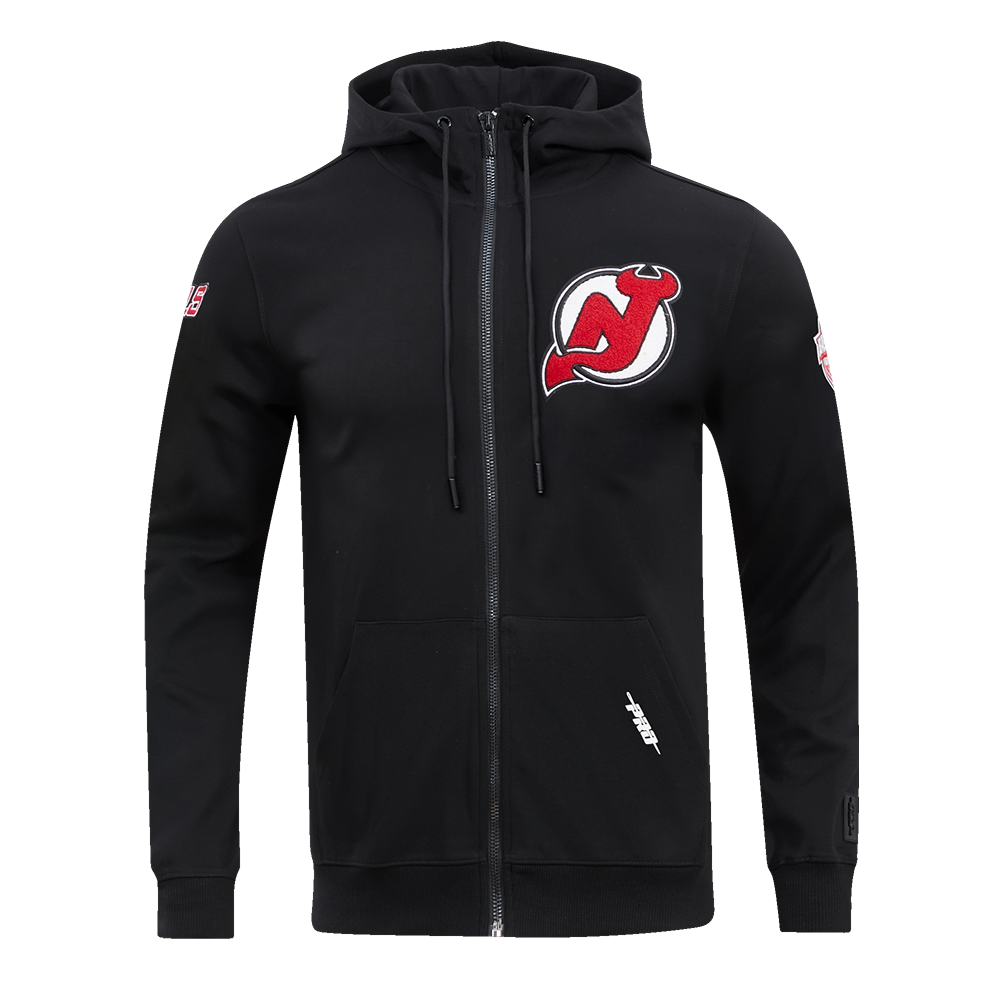 SUDADERA CON CIERRE NHL NEW JERSEY DEVILS CLASSIC CHENILLE