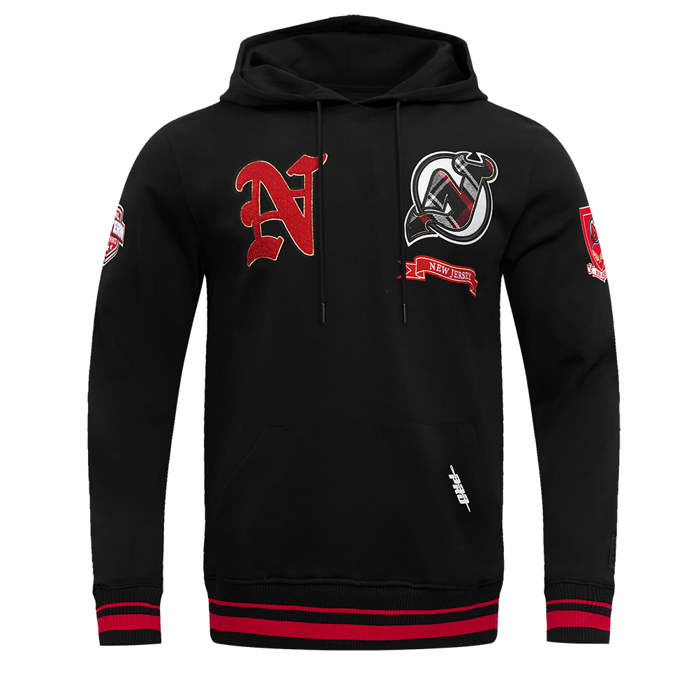 SUDADERA CON GORRO NHL NEW JERSEY DEVILS PRO PREP