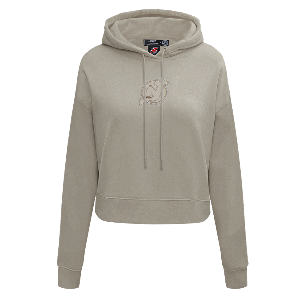 SUDADERA CON GORRO NHL NEW JERSEY DEVILS NEUTRAL PARA MUJER