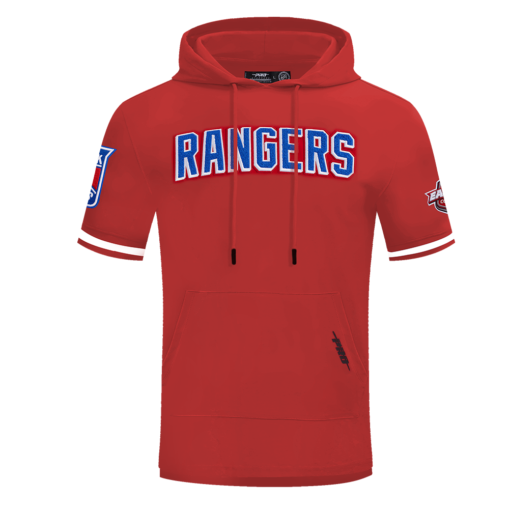 SUDADERA DE MANGA CORTA NHL NEW YORK RANGERS CLASSIC CHENILLE