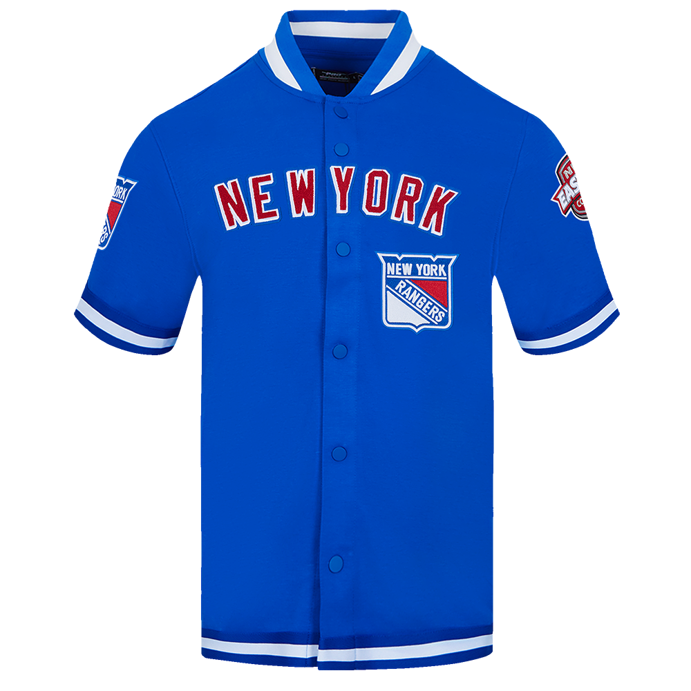 SOBRECAMISA DE MANGA CORTA NHL NEW YORK RANGERS CLASSIC CHENILLE