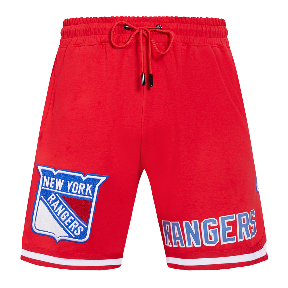 SHORTS DE BASQUETBOL NHL NEW YORK RANGERS CLASSIC CHENILLE