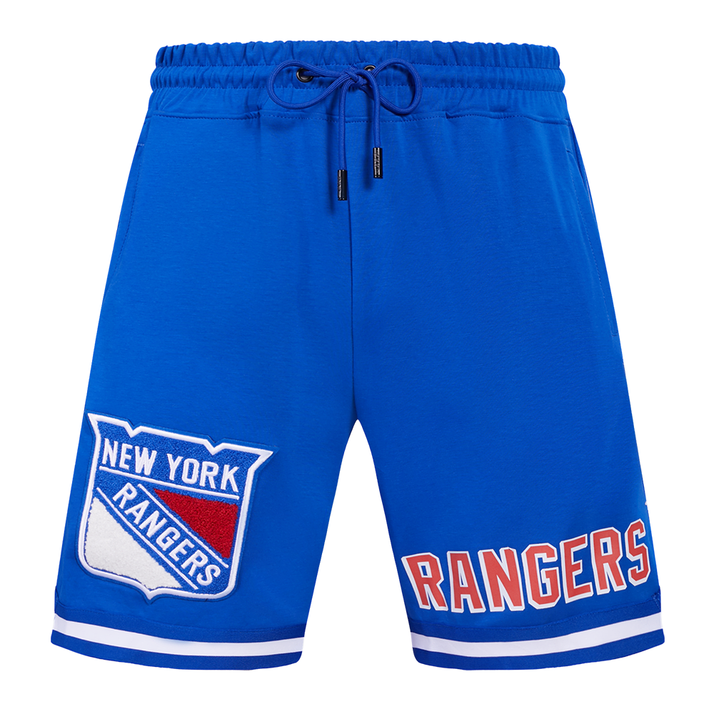 SHORTS DE BASQUETBOL NHL NEW YORK RANGERS CLASSIC CHENILLE