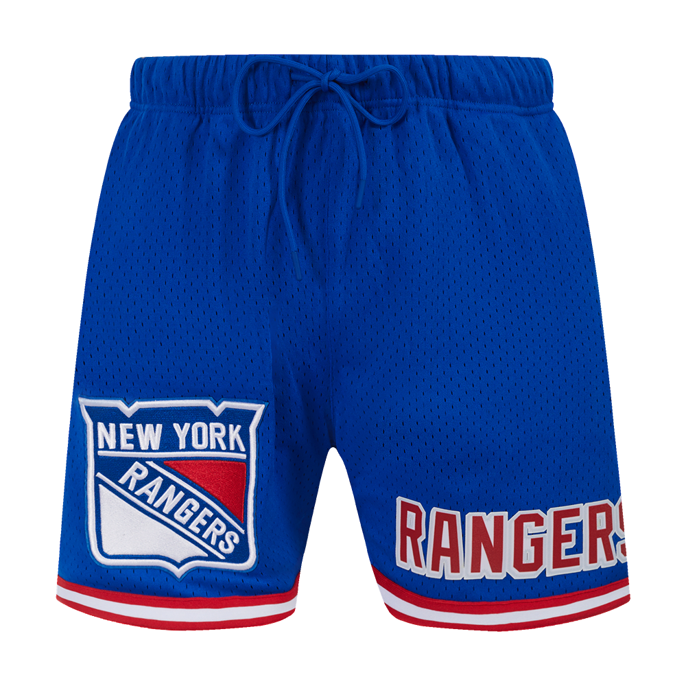 SHORTS DE MALLA NHL NEW YORK RANGERS MESH