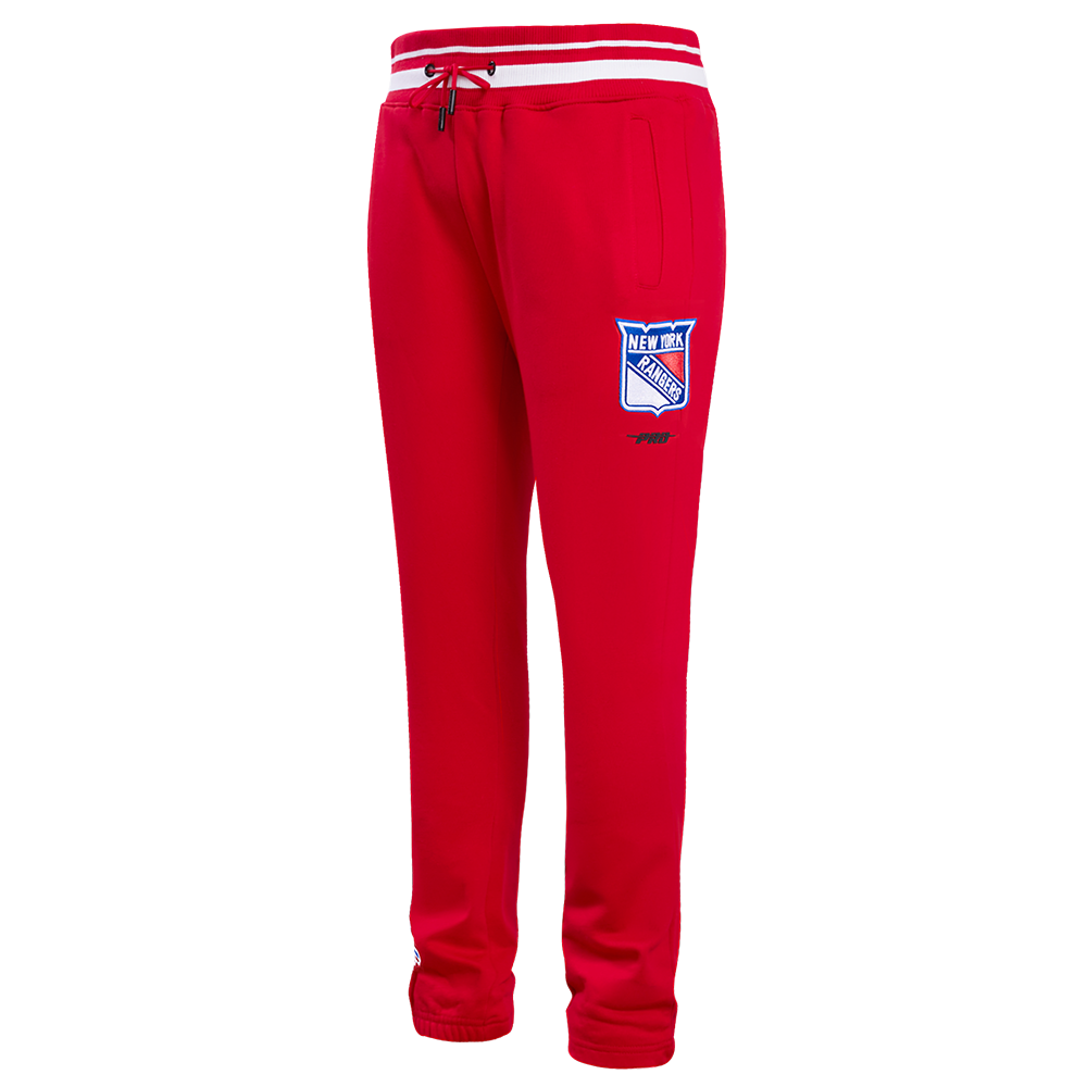 PANTS NHL NEW YORK RANGERS SCRIPT TAIL