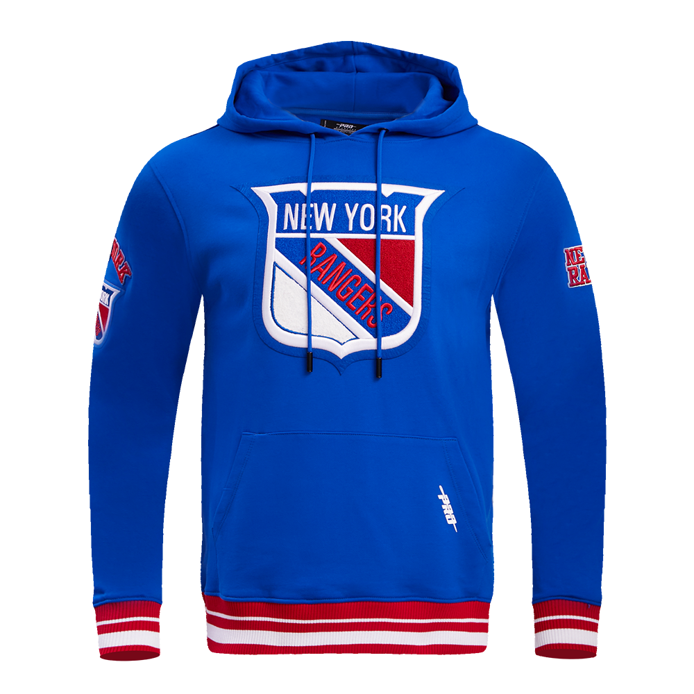 SUDADERA CON GORRO NHL NEW YORK RANGERS RETRO CLASSICS