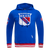 SUDADERA CON GORRO NHL NEW YORK RANGERS RETRO CLASSICS