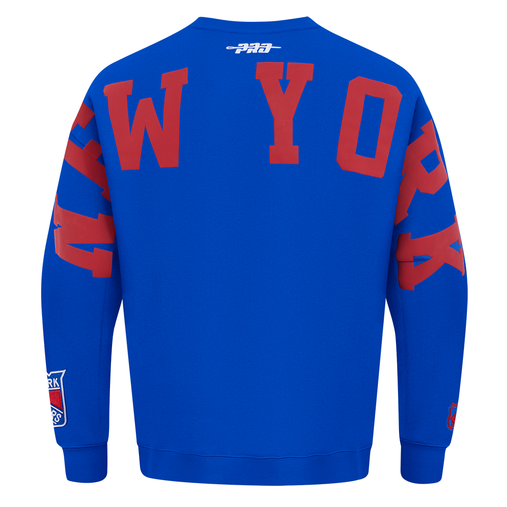 SUDADERA DE CUELLO REDONDO NHL NEW YORK RANGERS WINGSPAN