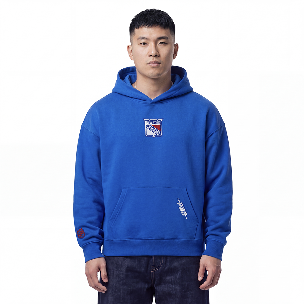SUDADERA CON GORRO NHL NEW YORK RANGERS CLASSIC ICON