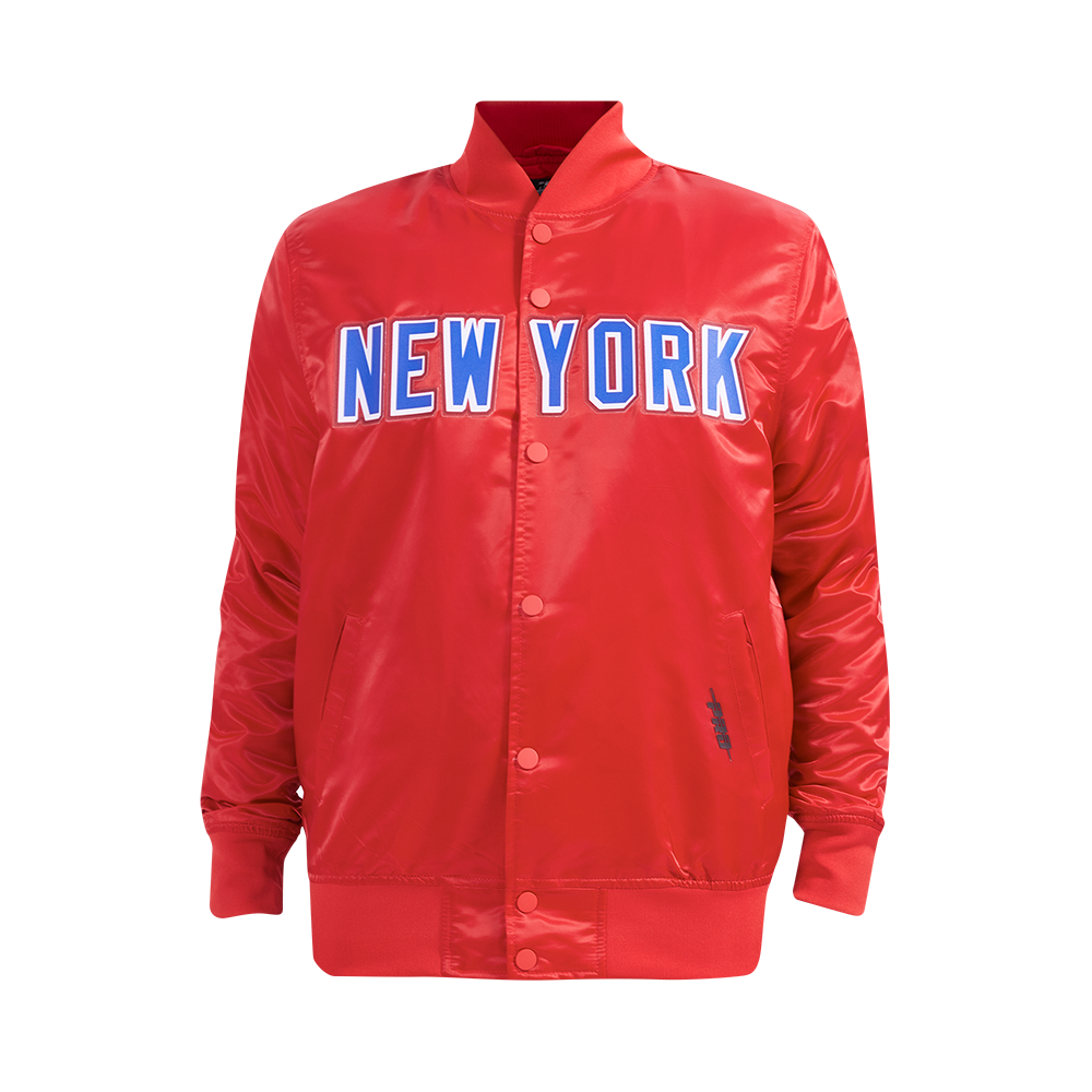 CHAMARRA DE SATIN NHL NEW YORK RANGERS CLASSIC SATIN