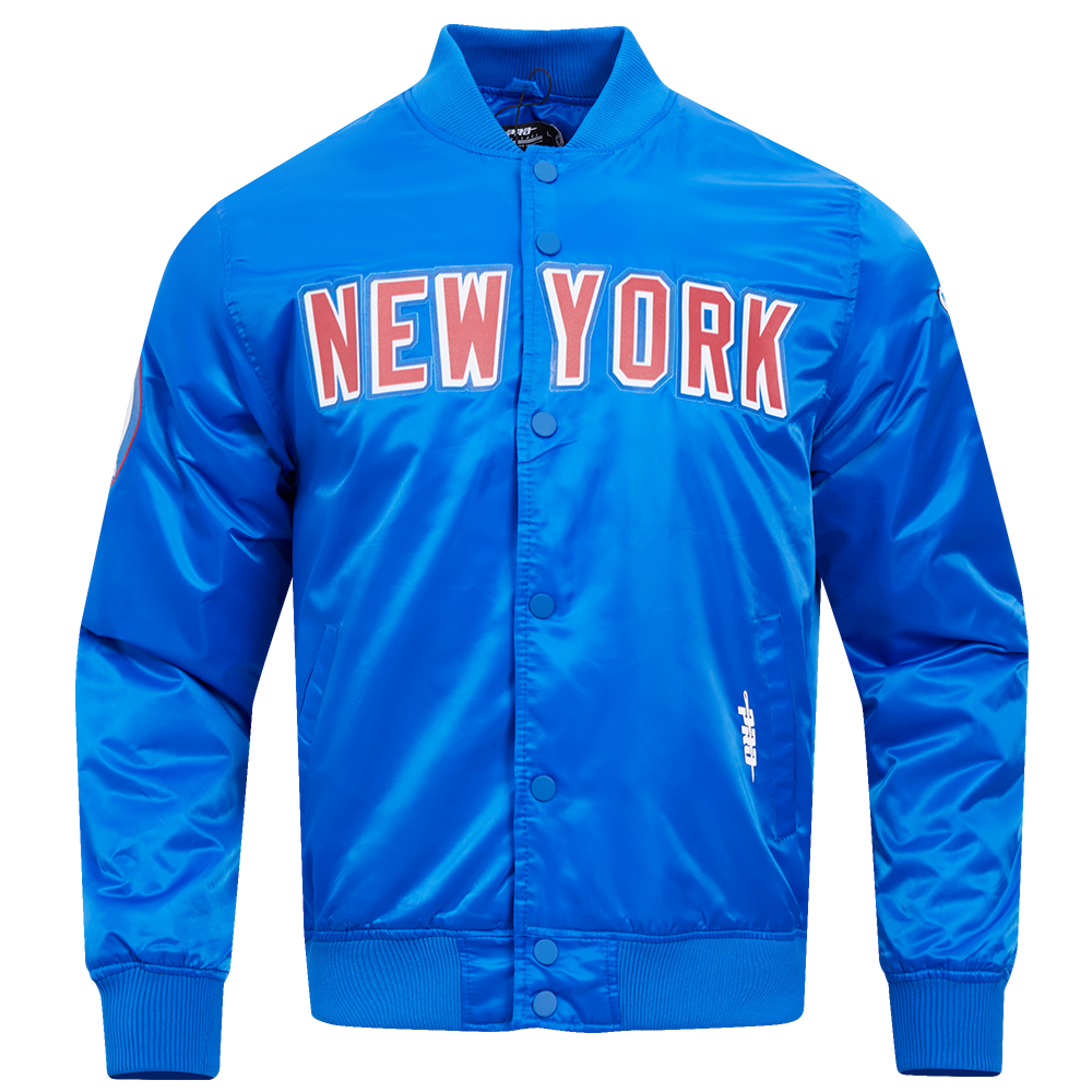 CHAMARRA DE SATIN NHL NEW YORK RANGERS CLASSIC SATIN