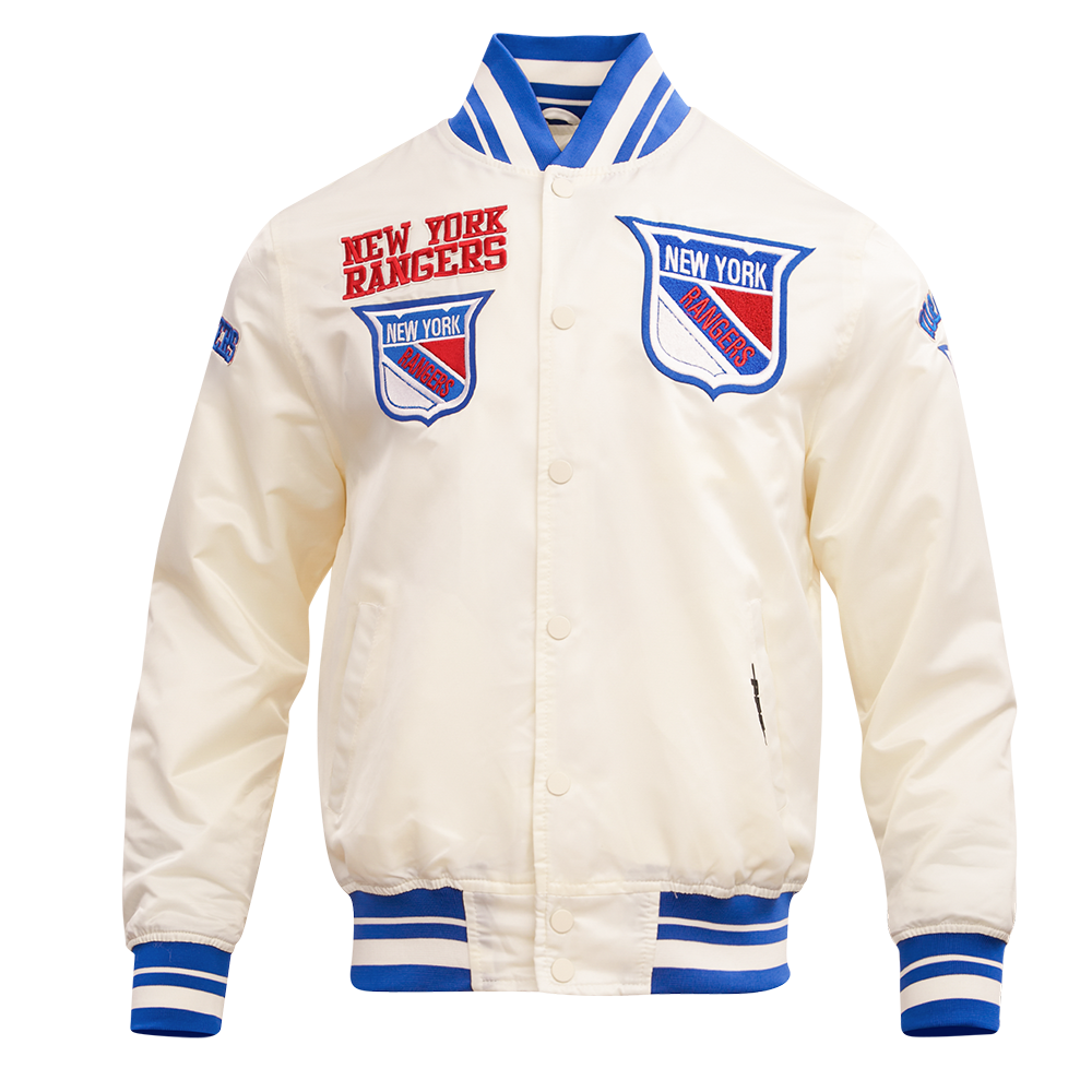 CHAMARRA DE SATÉN NHL NEW YORK RANGERS RETRO CLASSICS